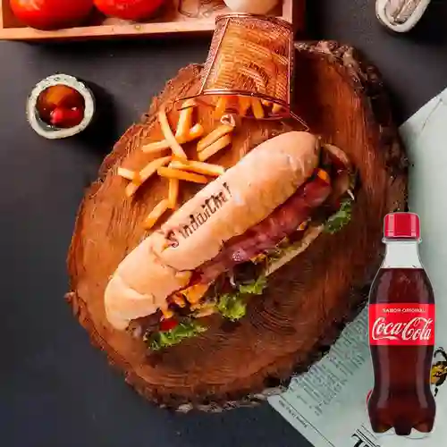 Combo Sandwichef + Coca-Cola Sabor Original 250 ml