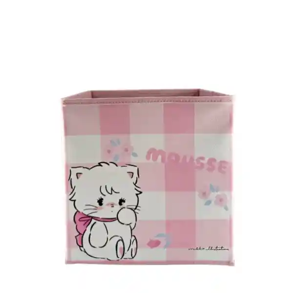 Caja de Almacenamiento de Tela Mikko Mousse Miniso