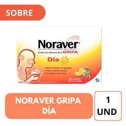 Noraver Gripa Sobre (500 mg / 2.5 mg / 20 mg)