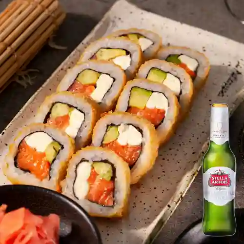 Combo Roll Croccante + Stella Artois Bot. 330ml