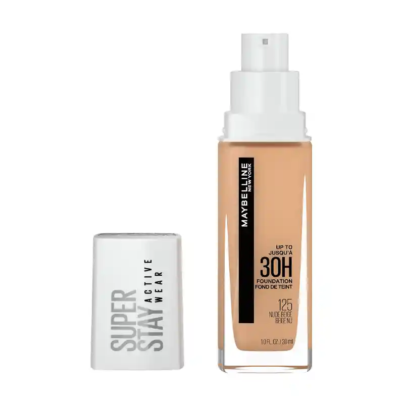 Maybelline Maquillaje Superstay Full Coverage Nude BeigeTono 125