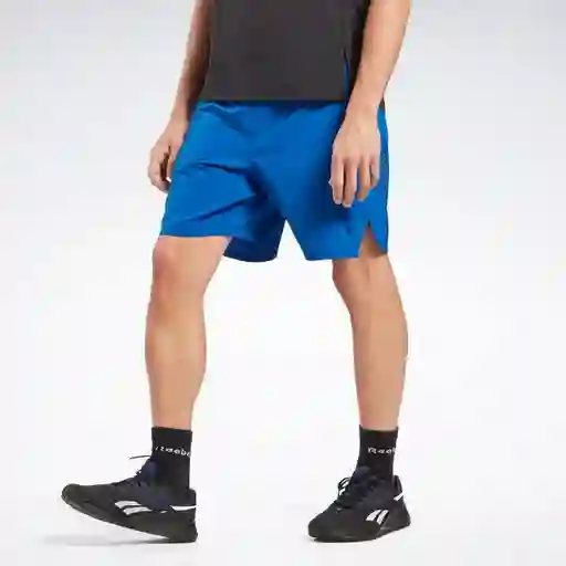 Reebok Short Speed 3.0 Hombre Azul L 100065103