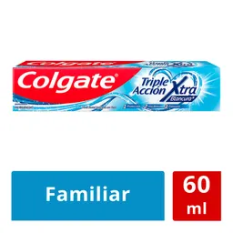 Crema Dental Colgate Triple Acción Extra Frescura 60 ml
