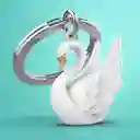 Metalmorphose Llavero Cisne Blanco