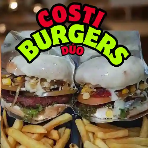 Costi Burgers Duo + Papas Francesas