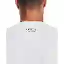 Under Armour Camiseta de Compresión de Hombre Blanco Talla SM