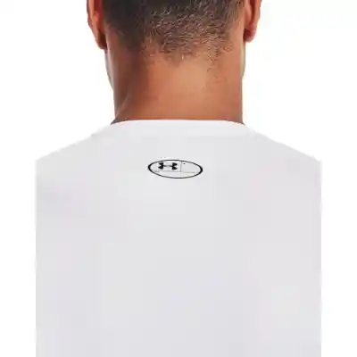 Under Armour Camiseta de Compresión de Hombre Blanco Talla SM
