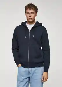 Buzo Sudadera Bady Navy Talla S Hombre Mango