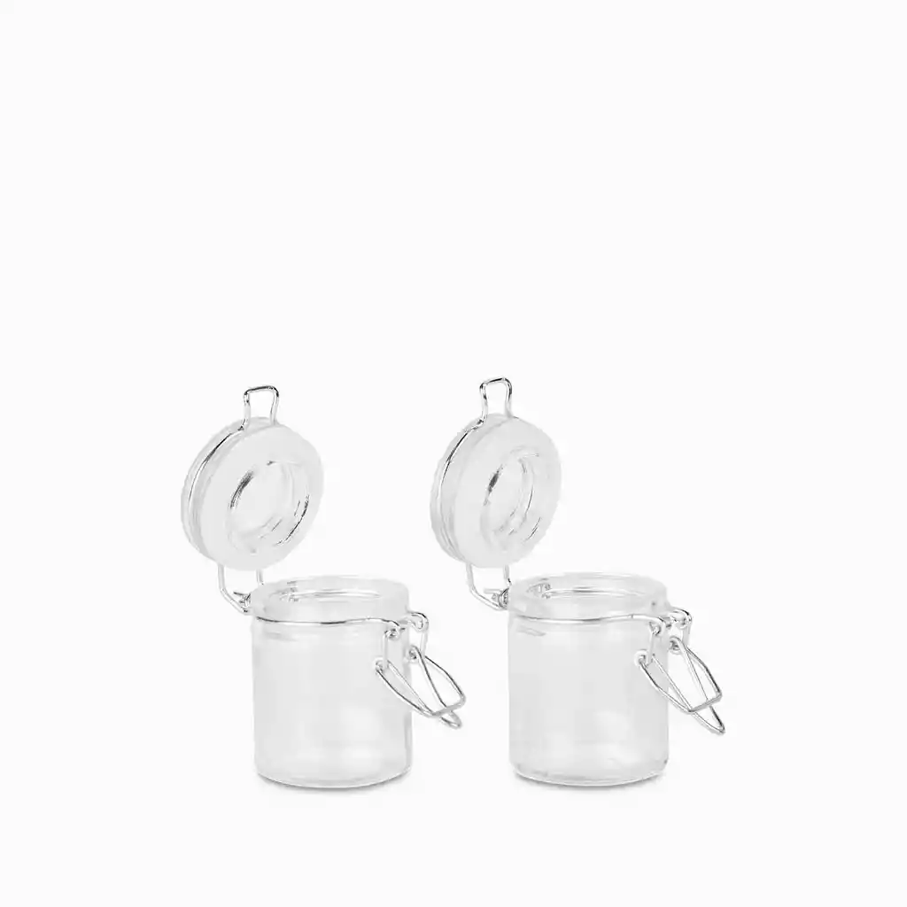 Set Recipiente Circular 50 mL Ambiente Gourmet