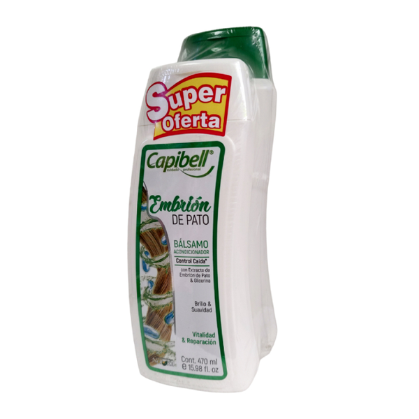 Capibell Shampoo Embrión de Pato + Acondicionador 950 ml