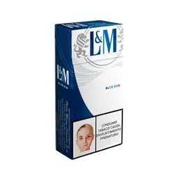 Cigarrillos L & M Blue Evo Media Cajetilla (10 Und)