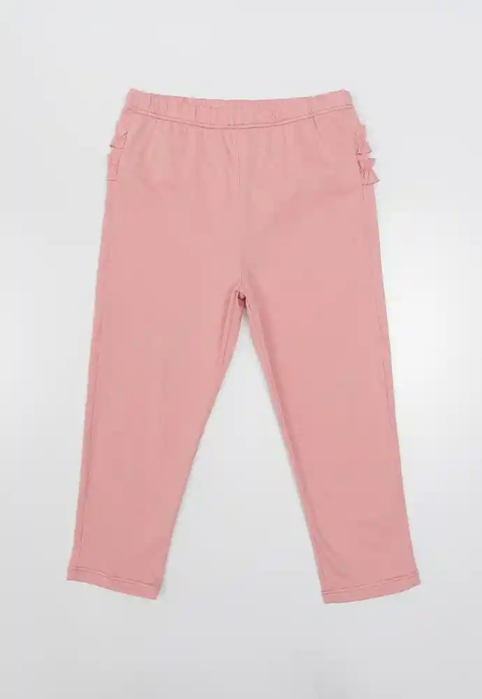 Enterizo Corto 6/9 Meses-rosado