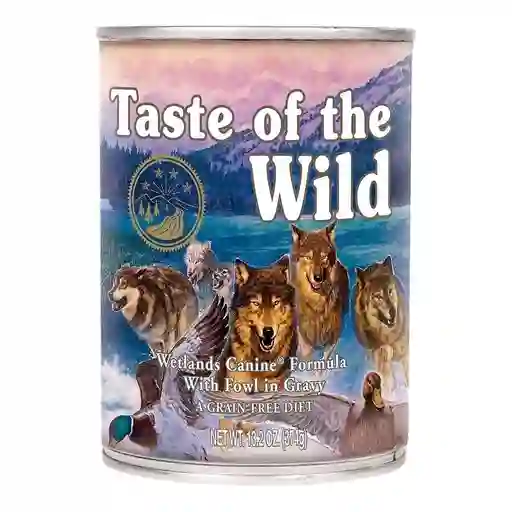 Taste of the Wild Alimento para Perros Fórmula Wetlands con Aves en Salsa