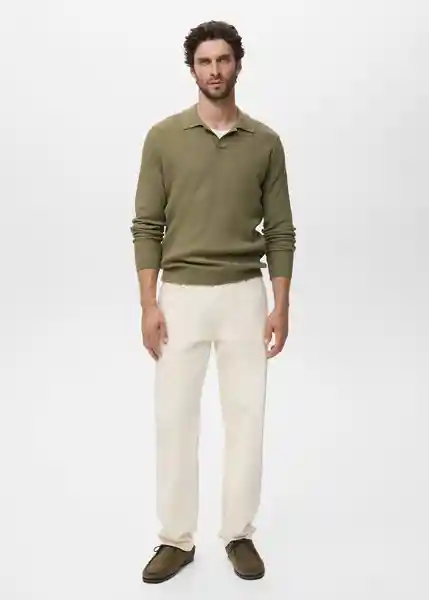 Camiseta Polo Antiguas Caza Talla M Hombre Mango