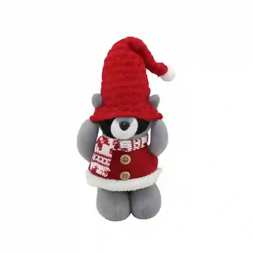 Muñeco de Pie Mapache Folk Krea