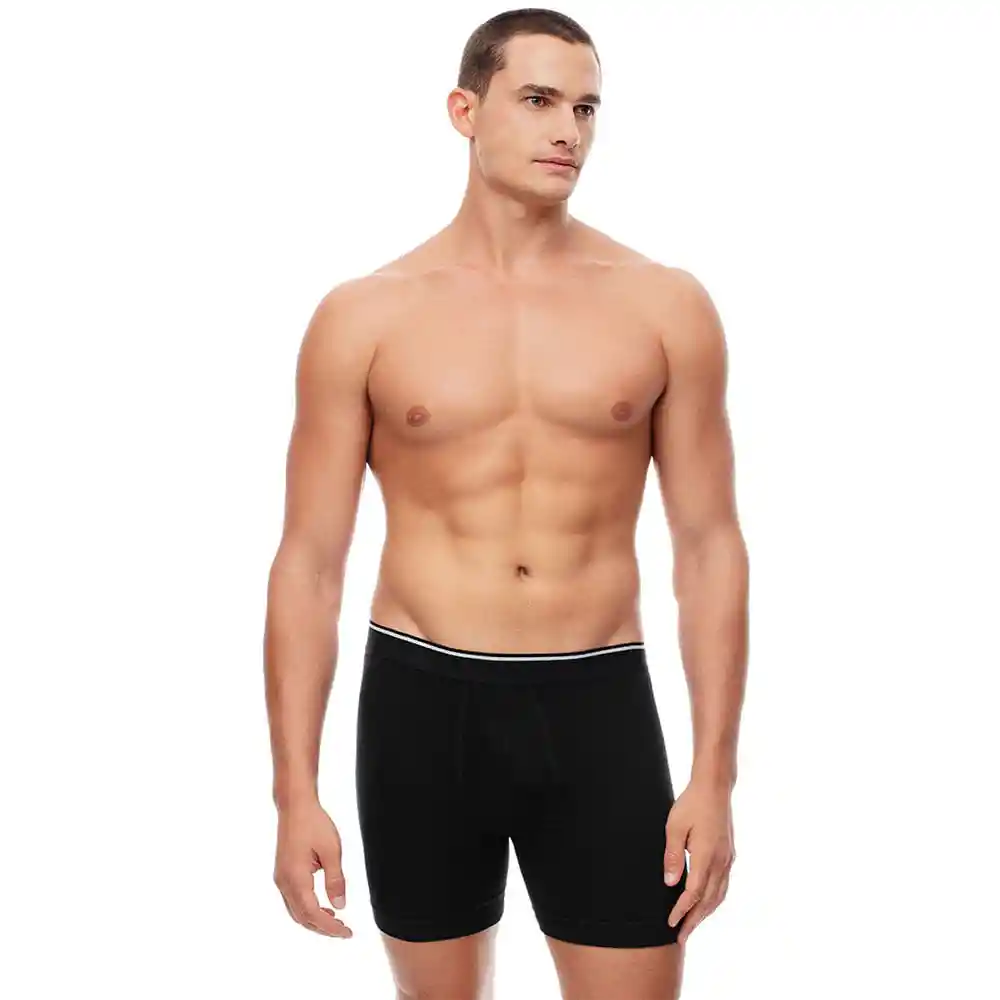 Boxer Largo Medio en Algodón Masculino Weldote Gef