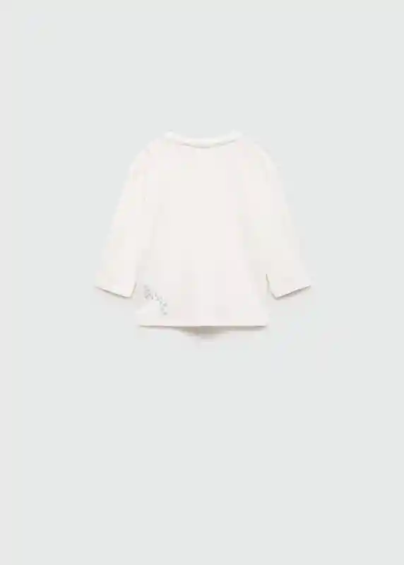 Camiseta Rawr Off White Talla 97 Niños Mango