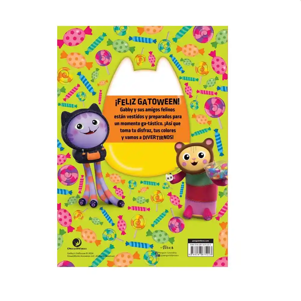 Libro El Mejor Para Colorear en Halloween