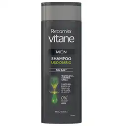 Vitane Shampoo Men Uso Diario sin Sal Control Caspa