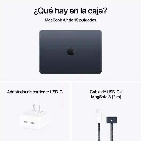 Apple Macbook Air: M4 Chip With 16Gb 256Gb SSD Midnight 15
