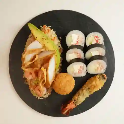 Bento Mix - Camarones y Pescado Crujient