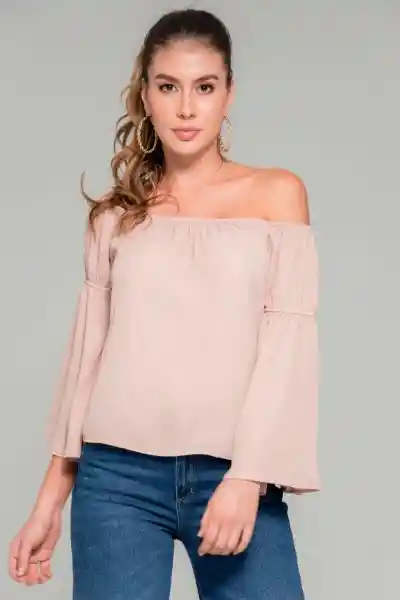 Blusa Campina Color Beige Medio Talla XS Ragged