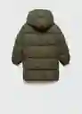 Abrigo Anorak Amerlong Khaki Talla 07 Niños Mango