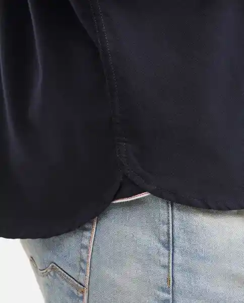 Camisa Oxford Manga Larga Negro Sombrío Ultraoscuro M Chevignon