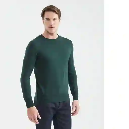 Sueter Basic Cr Verde Galloway Ultraoscuro Talla XL Chevignon