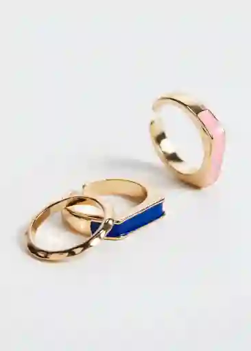 Pack Anillo Pis Oro Talla 99 Teen Niñas Mango