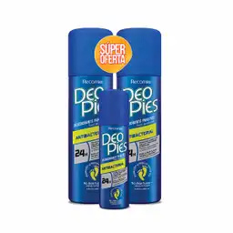 Deo Pies Desodorante Antibacterial para Pies en Aerosol
