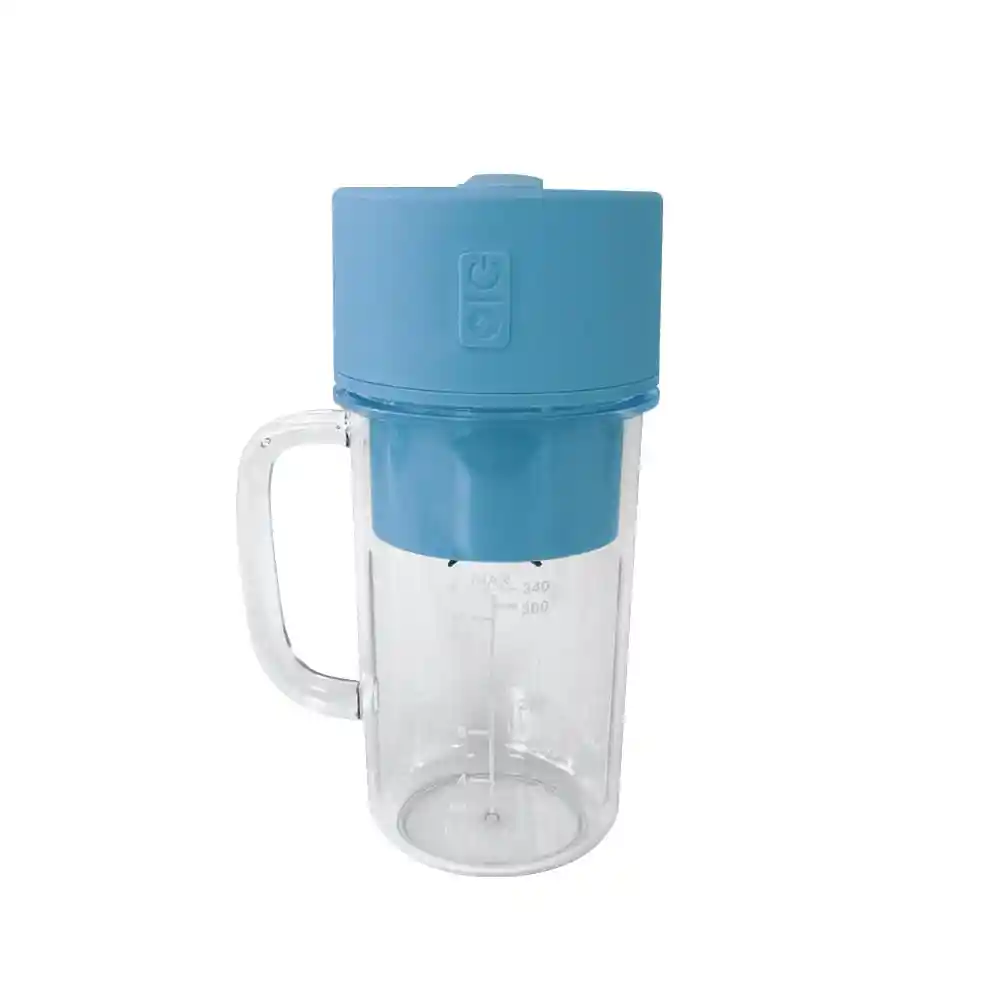 Licuadora Recargable Vaso Con Pitillo