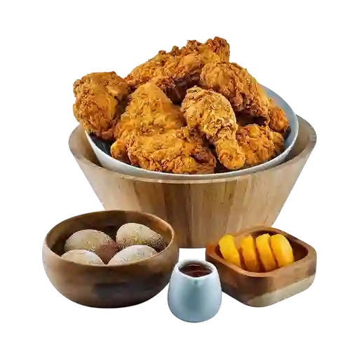 Pollo Entero Apanado