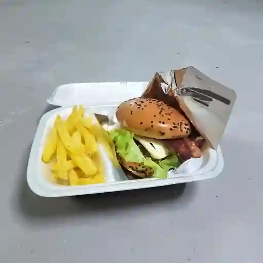Hamburguesa Combo de Lucho