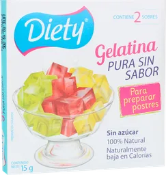 Diety Gelatina Sin Sabor Light