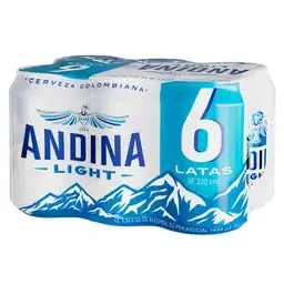Andina Pack Cerveza Light 330 mL x 6 Und