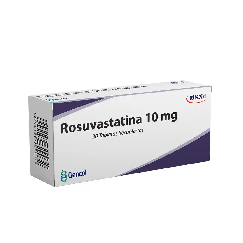 Gencol Rosuvastatina (10 mg)