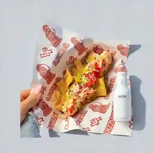 Combo Camarones Dulce Fuego + Te Hatsu Blanco 400 ml