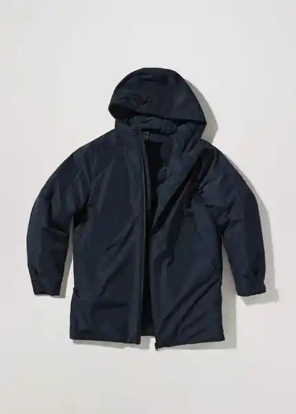 Parka Street Navy Talla L Hombre Mango