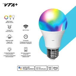 Kit 4 Bombillos Led Inteligentes 9w Alva Rgb Vta+ Vta Vta-84803