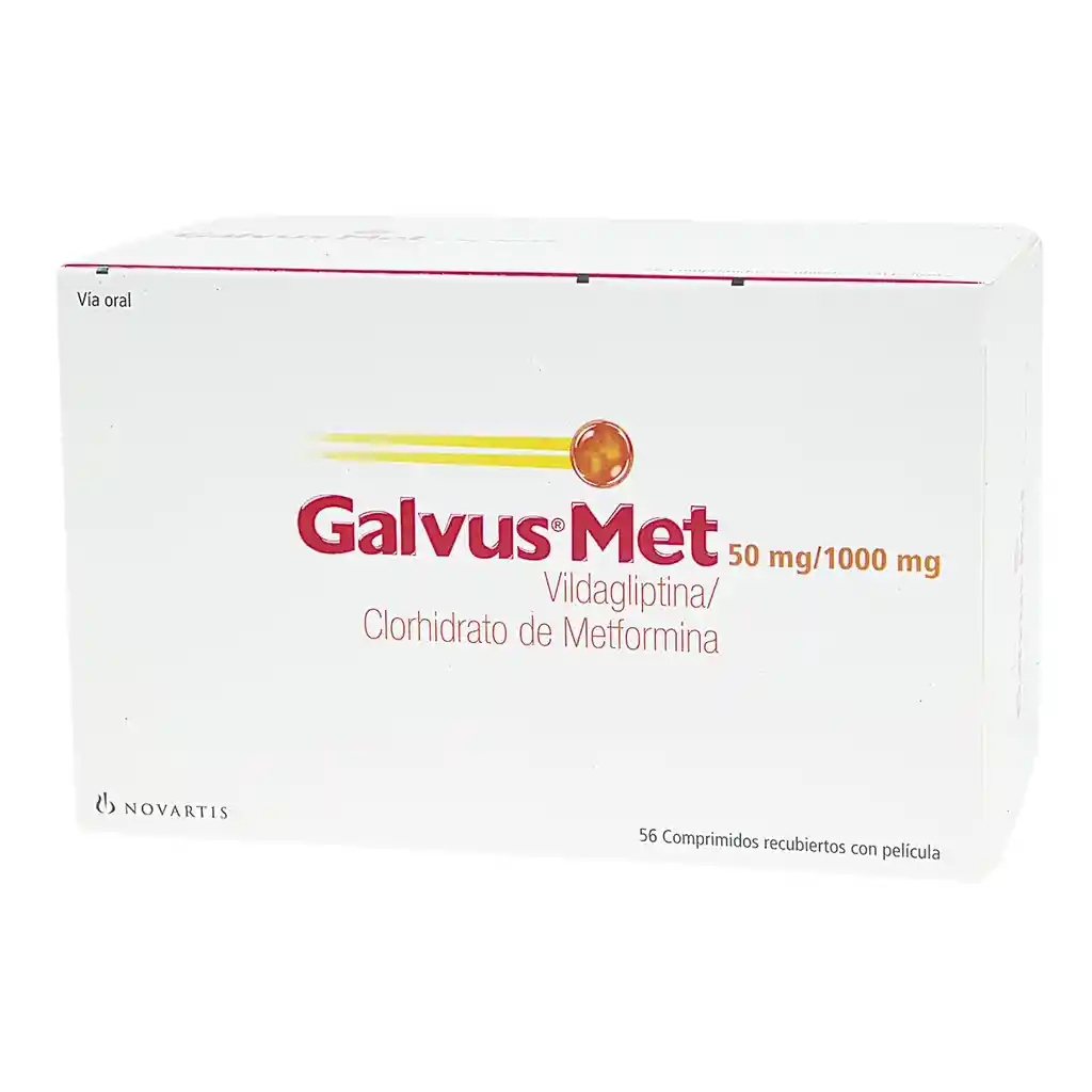 Galvus Met 50 Mg / 1000 Mg Comprimido Recubierto