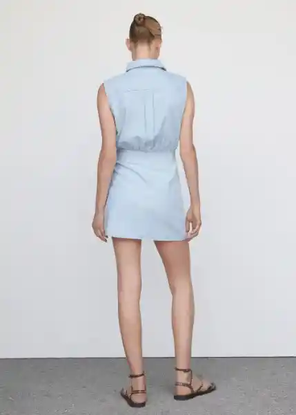 Vestido Lester-H Tejano Claro Talla L Mujer Mango