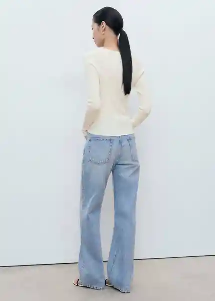 Jersey Seseta Crudo Talla S Mujer Mango