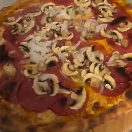 Pizza Pollo Champiñon Personal