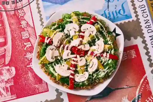 Pizza de Sushi de Vegetales