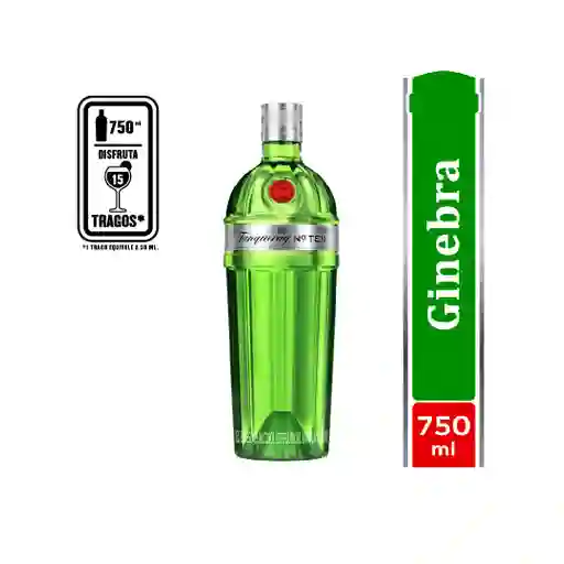 Ginebra Tanqueray Ten 750 mL