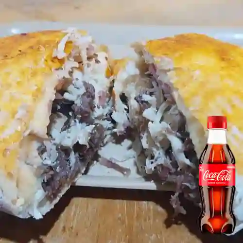 Combo Panzerotti Mexicano + Coca Cola Original 250ML