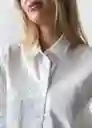 Camisa Mujer Crudo Puro Claro Talla L 513G013 Naf Naf
