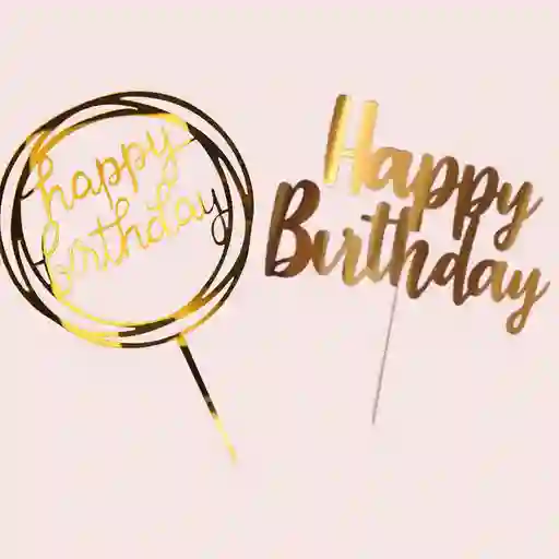 Toppers happy birthday