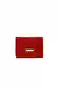Billetera Rojo Para Mujer Jolly